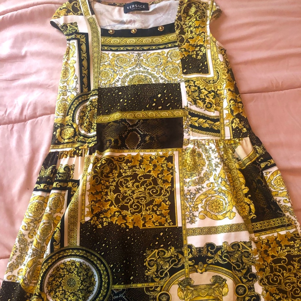 Girl Versace authentic.